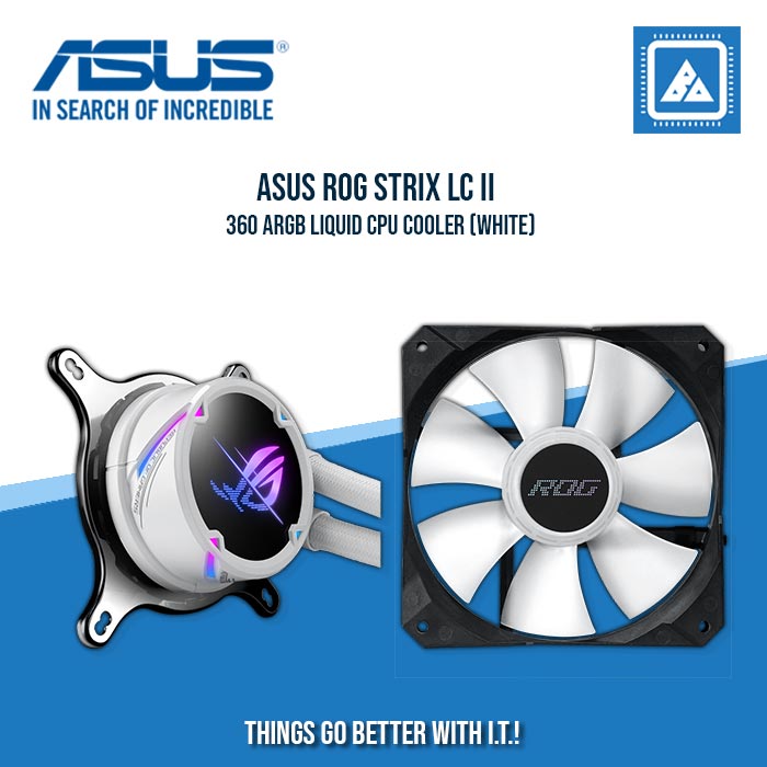 ASUS ROG STRIX LC II 360 ARGB LIQUID CPU COOLER ASUS ROG STRIX LC II 360 ARGB LIQUID CPU COOLER